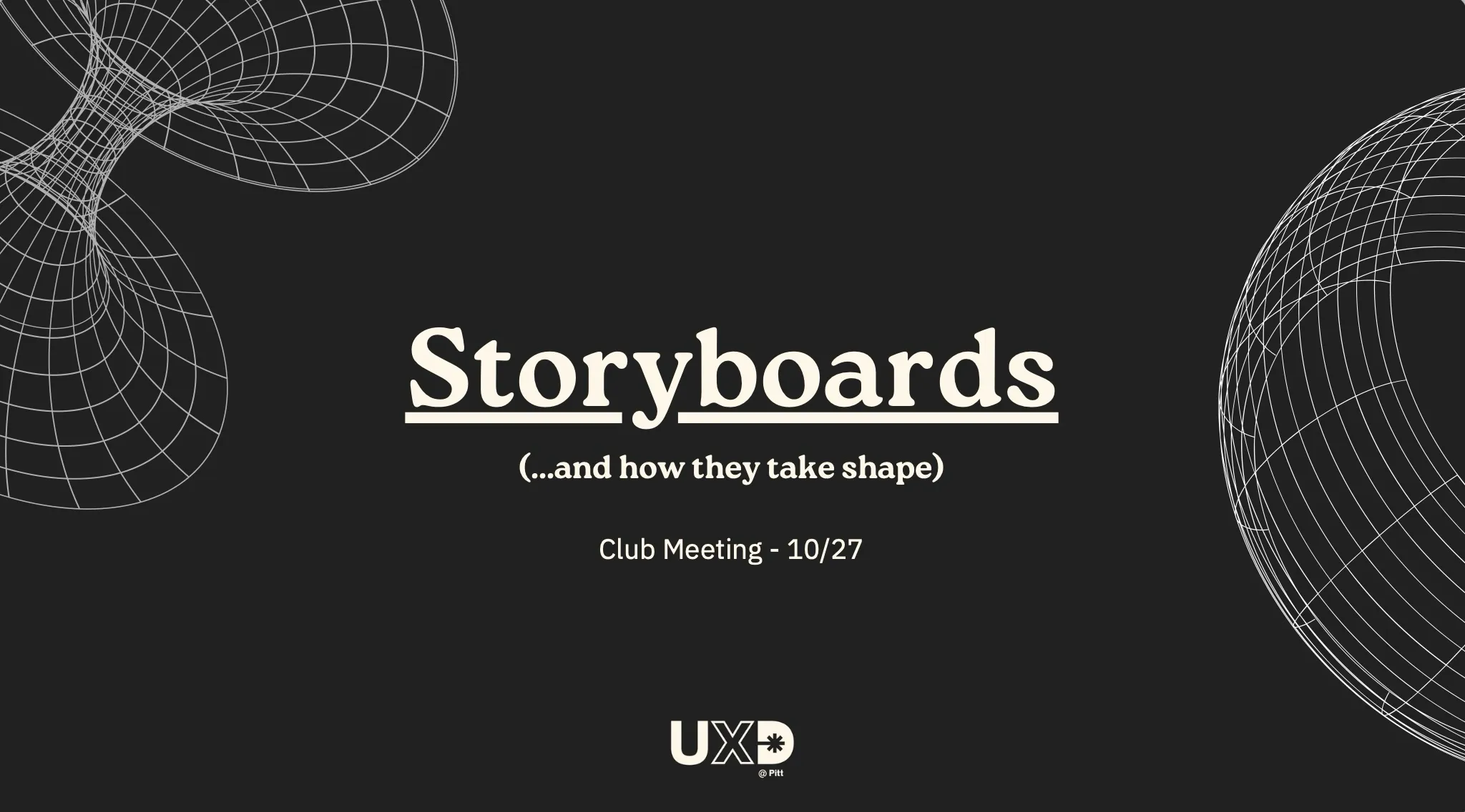 Storyboarding