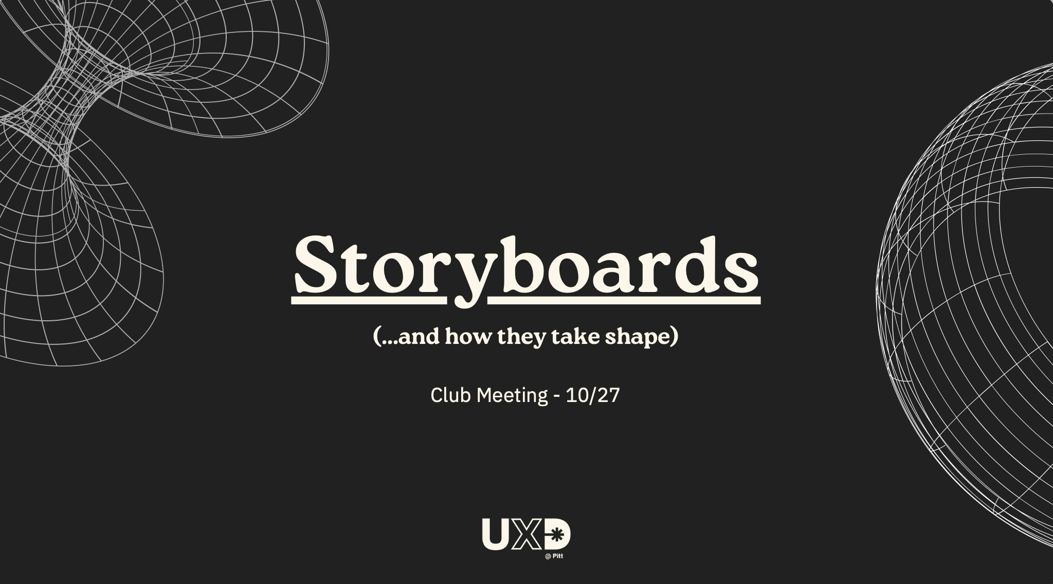 Club Meeting 10-27